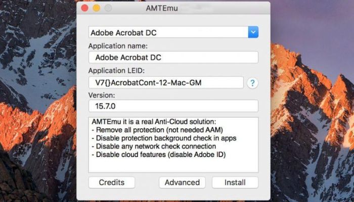 run amt emulator mac